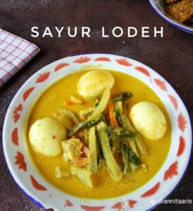 Perpaduan Harmoni Rasa dan Nutrisi dalam Sayur Lodeh